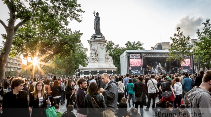 Live Report : Festival Soirs d’Eté – 6 juillet 2014 – Place de la République (Paris)